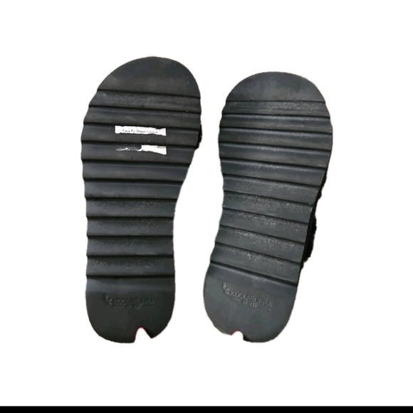 Koolaburra by Ugg Womens Black Fuzz Yeah Slippers 7 - Picture 4 of 10